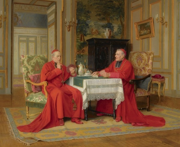 The winning hand by Georges Croegaert